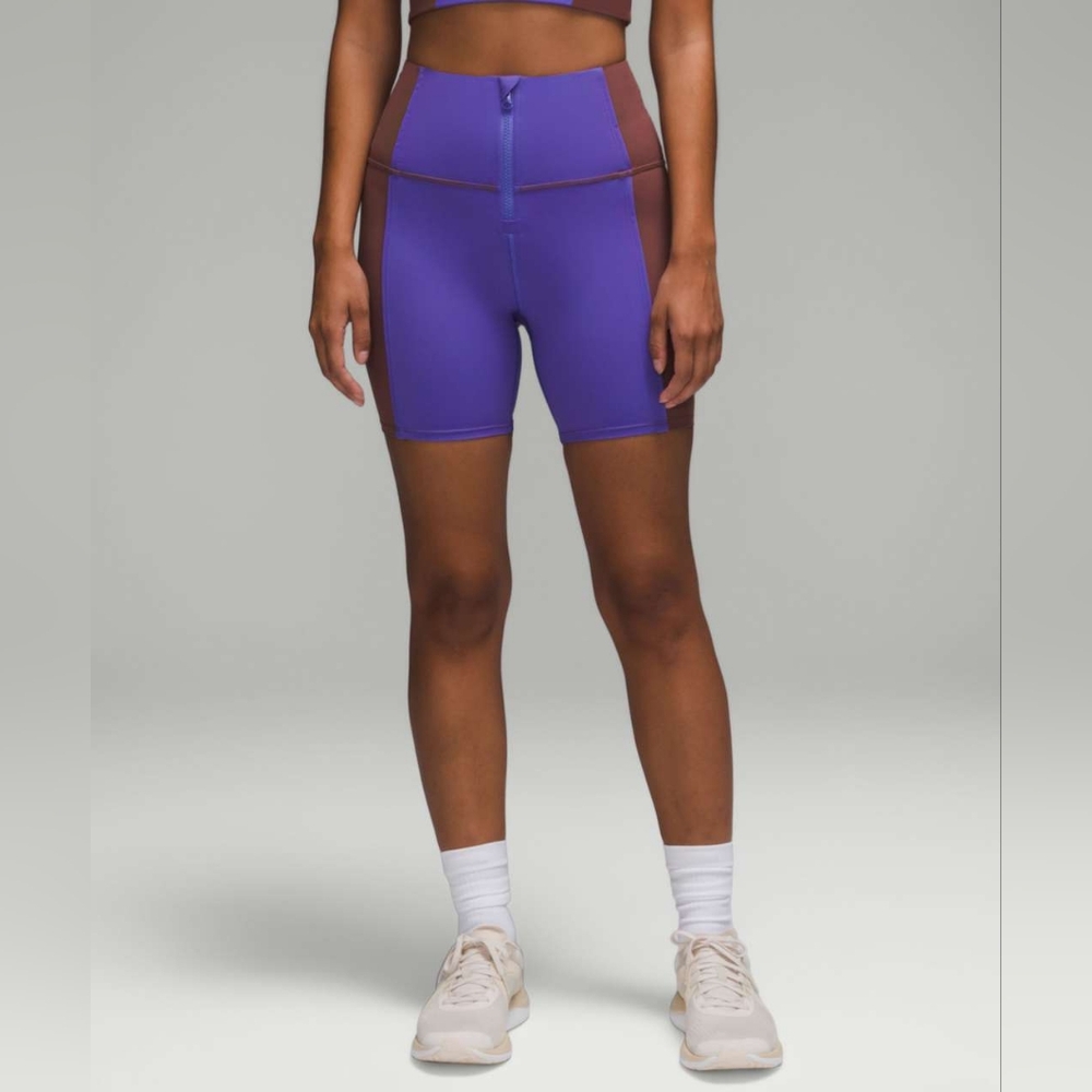 Lululemon Hike to Swim Short 6" in Charged Indigo / Dark Oxide / Charged Indigo